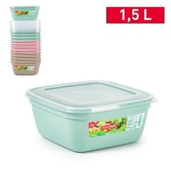 Квадратный пищевой контейнер Classic 1, 5 л Surt Vrm Combi цена и информация | Посуда для хранения еды | 220.lv