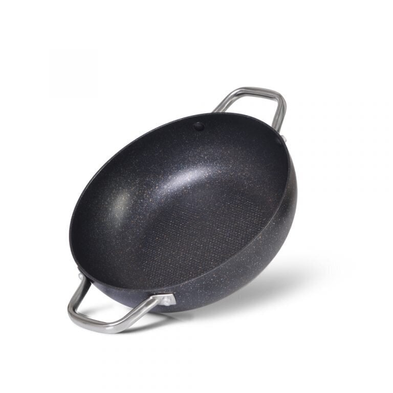 Fissman Promo wok panna ar vāku, 36x10 cm cena un informācija | Pannas | 220.lv