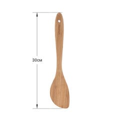 Koka lāpstiņa 30 cm (bambusa) cena un informācija | Virtuves piederumi | 220.lv