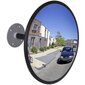 Sfērisks drošības spogulis ēkām vidaXL, 30 cm, melns cena un informācija | Spoguļi | 220.lv