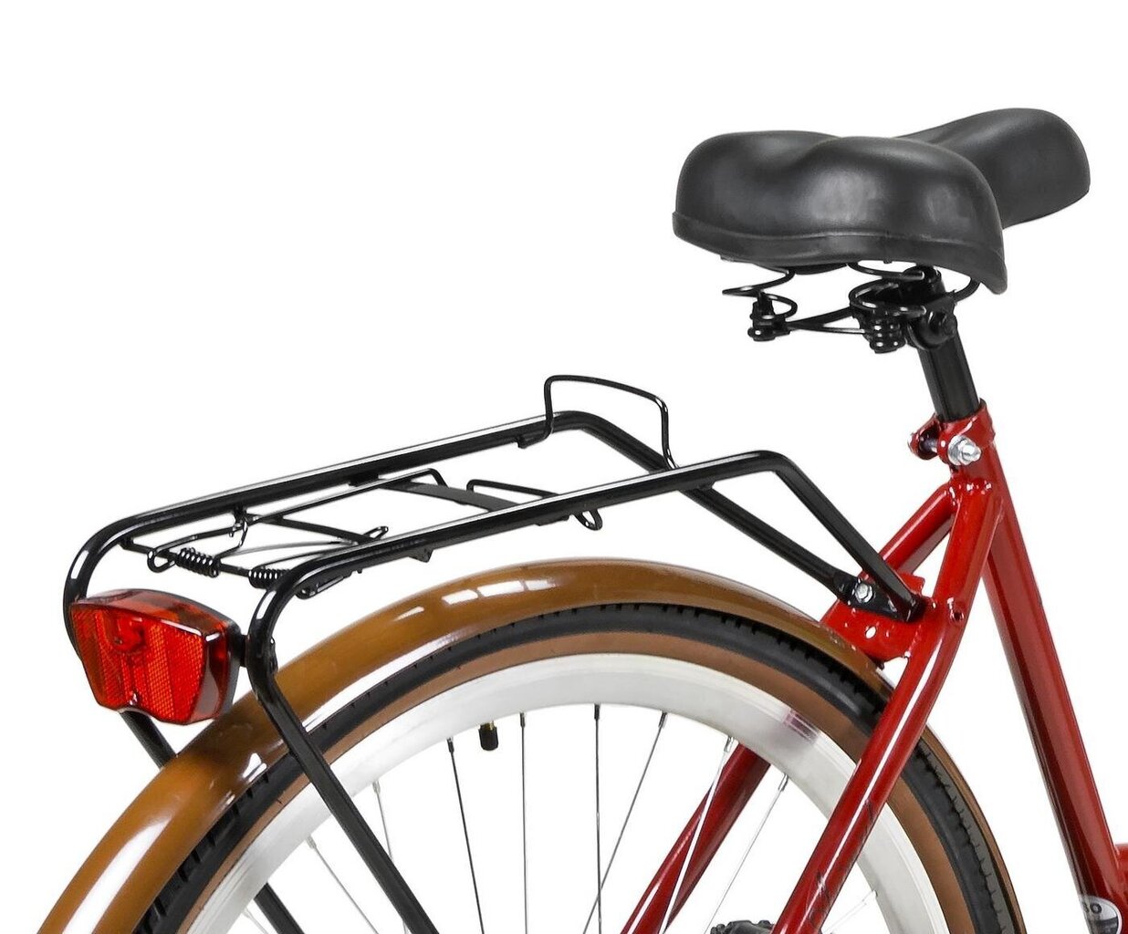 Pilsētas velosipēds AZIMUT City Lux 28" 2021, sarkans cena un informācija | Velosipēdi | 220.lv