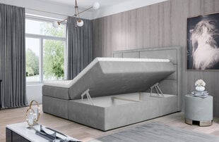 Кровать NORE Meron 01, 180x200 см, светло-коричневая цена и информация | Кровати | 220.lv