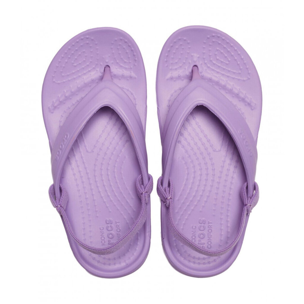 Iešļūcenes bērniem Crocs™ Kids' Classic Flip, violetas цена и информация | Bērnu čības, maiņas apavi | 220.lv