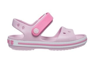 Sandales bērniem Crocs™ Crocband Sandal Kids, rozā цена и информация | Детские сандали | 220.lv