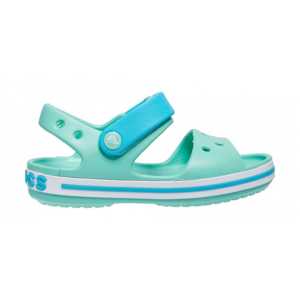 Sandales bērniem Crocs™ Crocband Sandal Kids, zaļas cena un informācija | Bērnu sandales | 220.lv