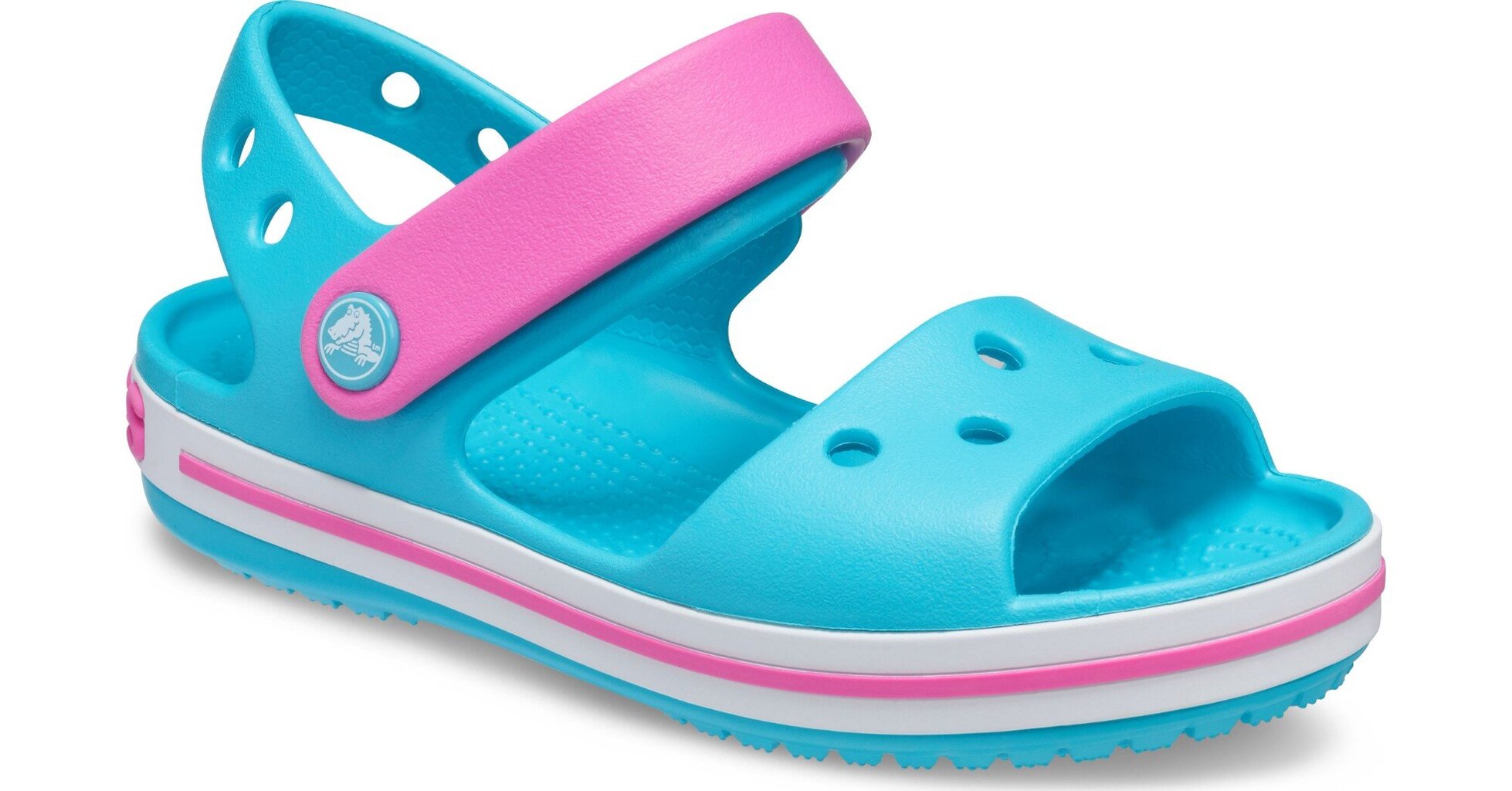 Sandales bērniem Crocs™ Crocband Sandal Kids, zilas цена и информация | Bērnu sandales | 220.lv