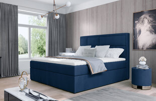 Кровать NORE Meron 14, 140x200 см, синяя цена и информация | Кровати | 220.lv