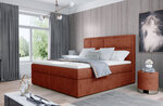 Кровать NORE Meron 04, 160x200 см, оранжевая