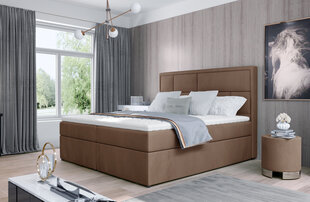 Кровать NORE Meron 10, 160x200 см, коричневая цена и информация | Кровати | 220.lv