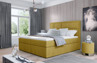 Кровать NORE Meron 13, 160x200 см, желтая цена и информация | Кровати | 220.lv
