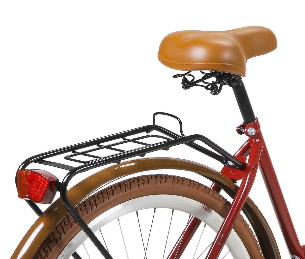 Pilsētas velosipēds AZIMUT City Lux 26" 2021, sarkans цена и информация | Velosipēdi | 220.lv