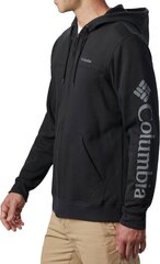 Мужской джемпер Columbia Logo Fleece Full Zip Hoodie цена и информация | Мужские толстовки | 220.lv