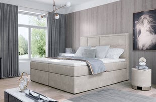 Кровать NORE Meron 23, 140x200 см, бежевая цена и информация | Кровати | 220.lv