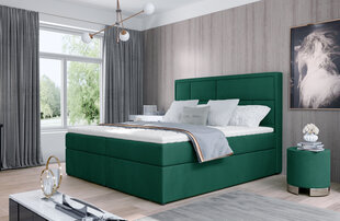 Кровать NORE Meron 12, 160x200 см, зеленая цена и информация | Кровати | 220.lv