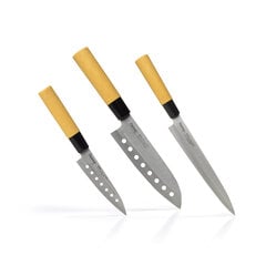 Fissman Набор ножей Katana 3 предмета цена и информация | Ножи и аксессуары для них | 220.lv