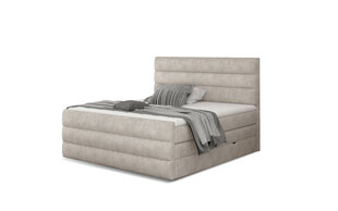 Кровать NORE Cande 01, 140x200 см, песочного цвета цена и информация | Кровати | 220.lv