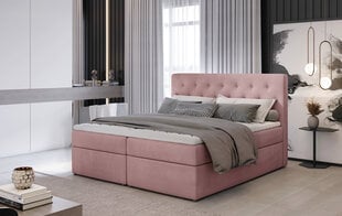 Кровать NORE Loree 13, 140x200 см, розовая цена и информация | Кровати | 220.lv