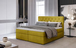 Кровать NORE Loree 09, 140x200 см, желтая