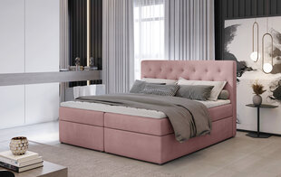 Кровать NORE Loree 13, 160x200 см, розовая цена и информация | Кровати | 220.lv
