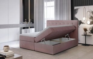 Кровать NORE Loree 03, 180x200 см, красная цена и информация | Кровати | 220.lv