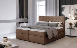 Кровать NORE Loree 06, 180x200 см, коричневая цена и информация | Кровати | 220.lv