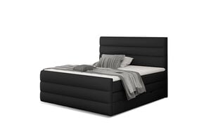 Кровать NORE Cande 12, 180x200 см, черная цена и информация | Кровати | 220.lv