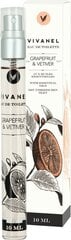 Туалетная вода Vivanel Grapefruit & Vetiver EDT, 10 мл цена и информация | Женские духи | 220.lv