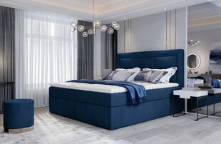 Кровать NORE Vivre 14, 140x200 см, синяя цена и информация | Кровати | 220.lv