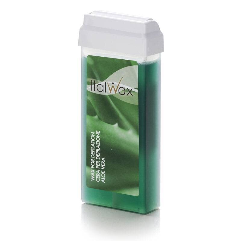 ItalWax cartridge mīkstais dabīgais vasks, Aloe vera, 100 ml цена и информация | Depilācijas līdzekļi, vaksācijas piederumi | 220.lv