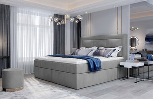 Кровать NORE Vivre 13, 160x200 см, серая цена и информация | Кровати | 220.lv