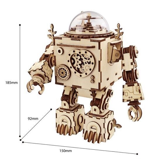 Robotime Orpheus 3D puzle cena un informācija | Konstruktori | 220.lv