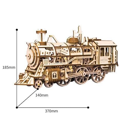 Robotime Locomotive 3D puzle cena un informācija | Konstruktori | 220.lv