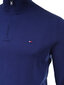 Vīriešu džemperis ar augstu apkakli TOMMY HILFIGER, zils cena un informācija | Vīriešu džemperi | 220.lv