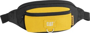 Сумочка поясная Caterpillar Raymond, 2 л, черная/желтая цена и информация | Рюкзаки и сумки | 220.lv