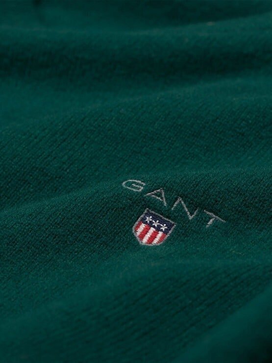 Vilnas džemperis vīriešiem Gant, zaļš cena un informācija | Vīriešu džemperi | 220.lv