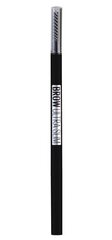 Ультратонкий карандаш для бровей Maybelline Brow Ultra Slim Black 07 цена и информация | Карандаши, краска для бровей | 220.lv