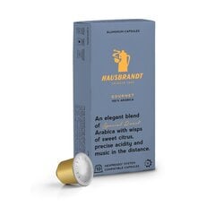 Кофе в капсулах Haubrandt Gourmet Nespresso, 10 капсул цена и информация | Кофе, какао | 220.lv