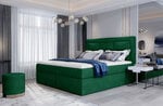 Кровать NORE Vivre 09, 160x200 см, зеленая