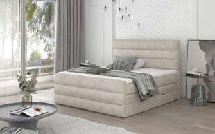 Кровать NORE Cande 01, 180x200 см, песочного цвета цена и информация | Кровати | 220.lv