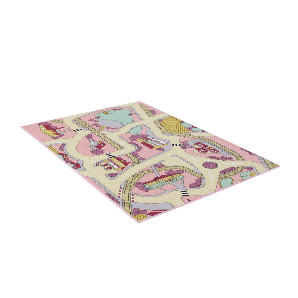 AW Rugs bērnu paklājs Playtime Pink Sand 95x133 cm cena un informācija | Paklāji | 220.lv