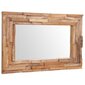 Spogulis, 90x60 cm, tīkkoks cena un informācija | Spoguļi | 220.lv