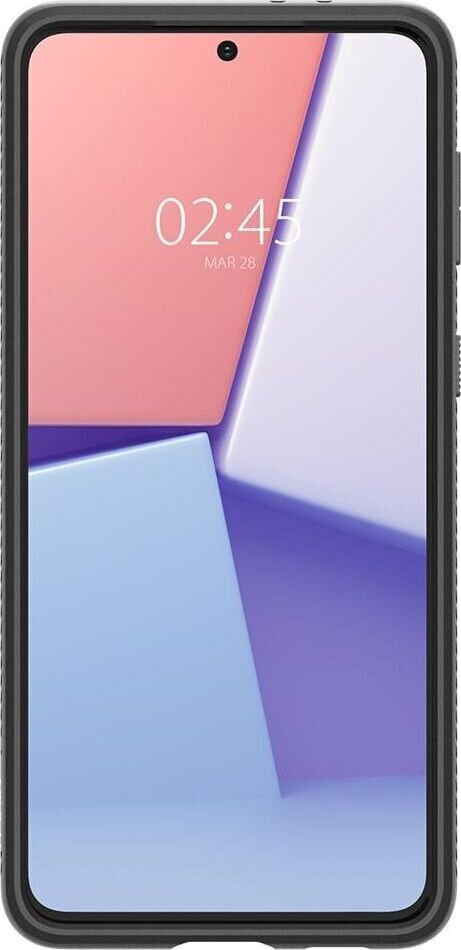 Spigen Liquid Air Samsung Galaxy S21 Plus melns цена и информация | Telefonu vāciņi, maciņi | 220.lv