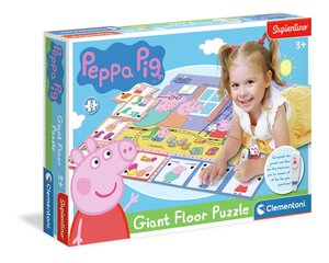 Interaktīvs puzle-paklājiņš Cūciņa Pepa (Peppa Pig) Clementoni, 61508 cena un informācija | Puzles, 3D puzles | 220.lv