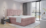 Кровать NORE Idris 13, 160x200 см, розовая