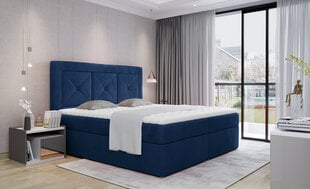 Кровать NORE Idris 14, 160x200 см, синяя цена и информация | Кровати | 220.lv