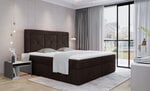 Кровать NORE Idris 16, 160x200 см, темно-коричневая