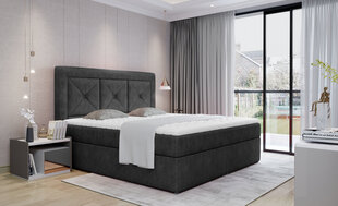 Кровать NORE Idris 07, 180x200 см, серая цена и информация | Кровати | 220.lv