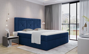 Кровать NORE Idris 14, 180x200 см, синяя цена и информация | Кровати | 220.lv