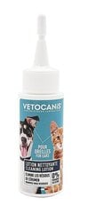 Vetocanis лосьон для ушей для кошек и собак, 60мл цена и информация | Витамины, пищевые добавки, анти-паразит продукты для собак | 220.lv