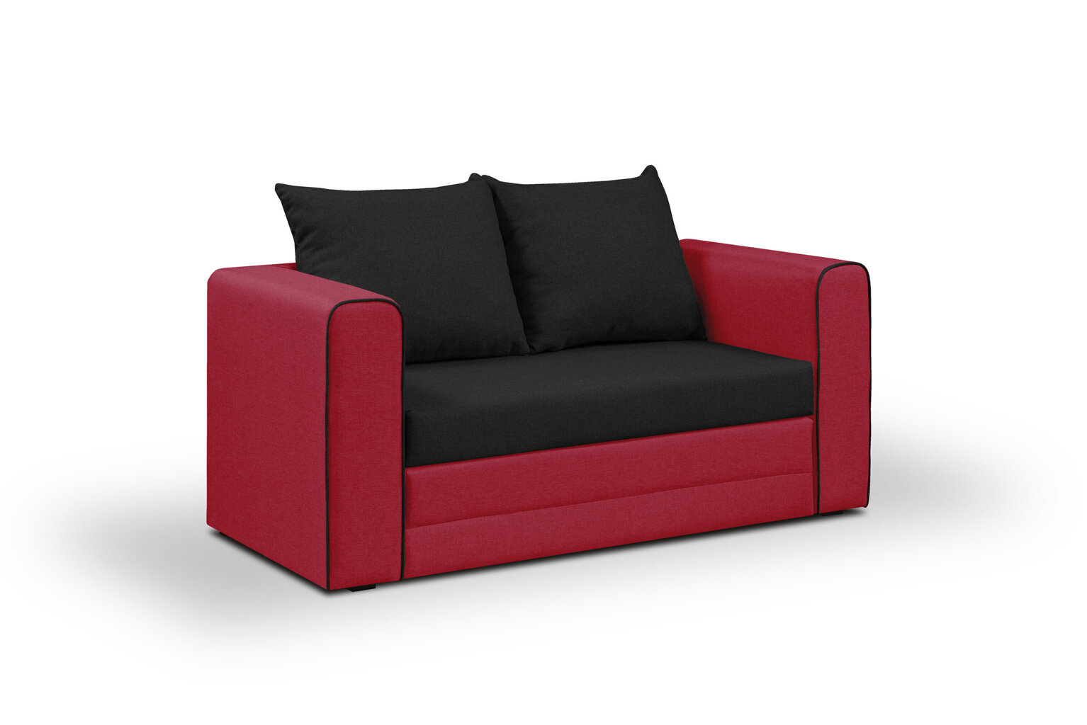 Dīvāns Bellezza Beta, sarkans cena un informācija | Dīvāni | 220.lv